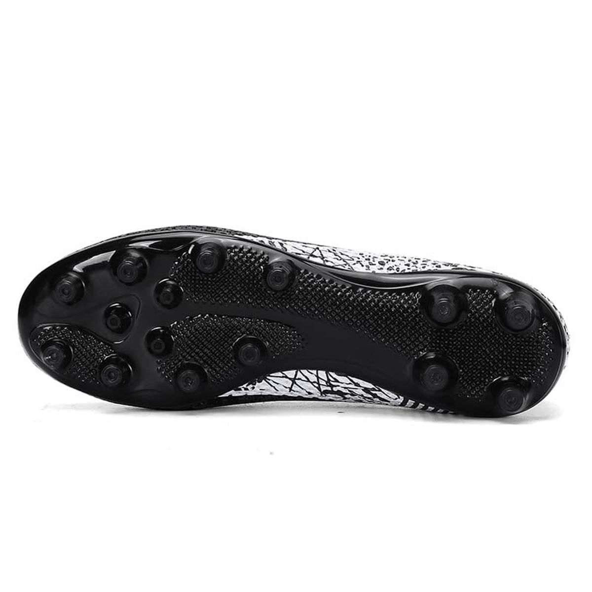 SHANDIAN - Zapatillas de Fútbol Hombre FG zapatos hombre Blanco