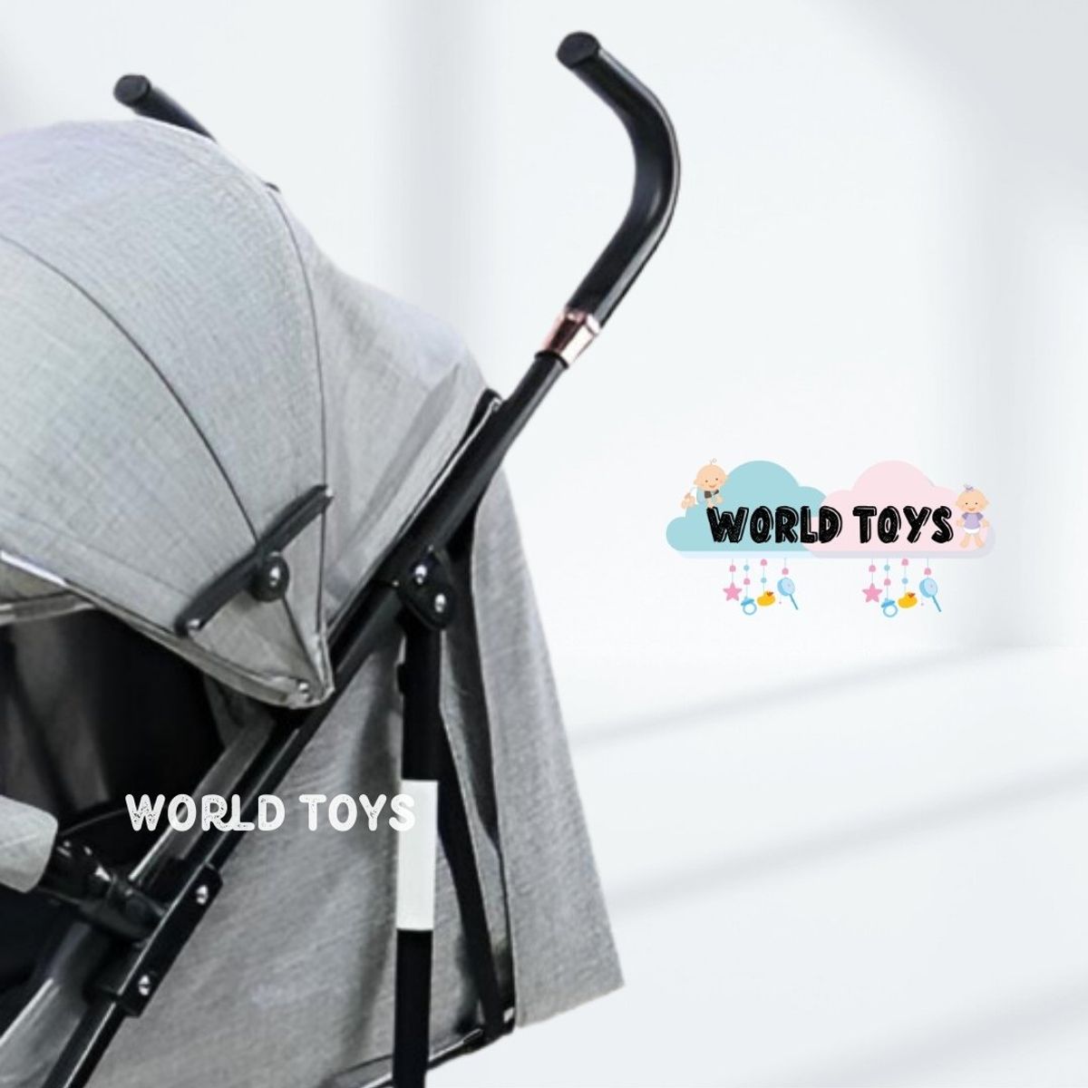 BABY - Coche Bastón de Lujo «SWEET CARY» Edición Limitada Gray