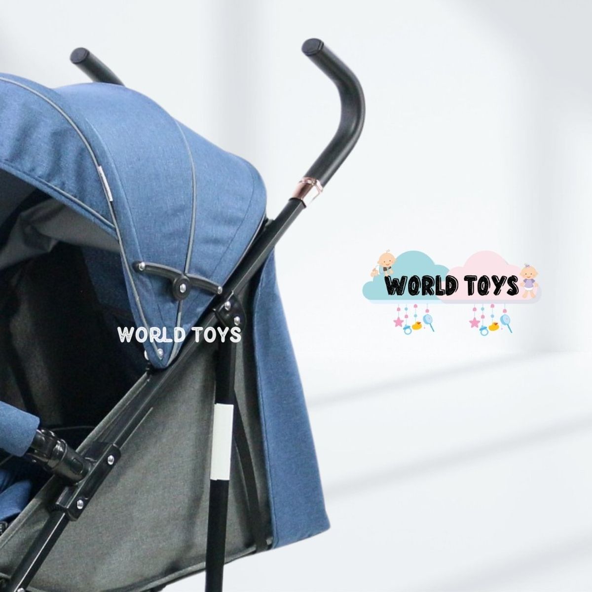 BABY - Coche Bastón de Lujo «SWEET CARY» Edición Limitada Blue