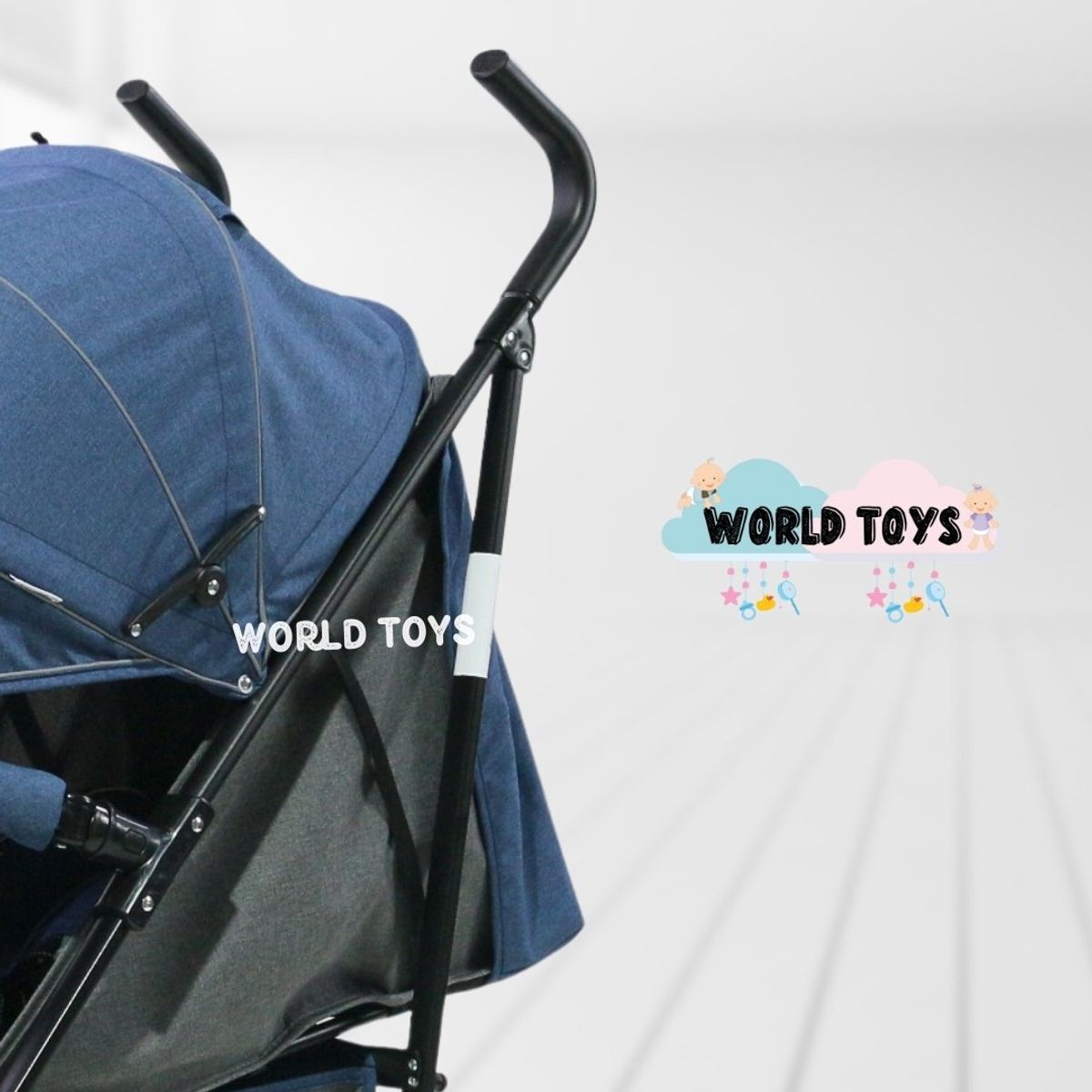 BABY - Coche Bastón de Lujo «SWEET CARY II» Edición Limitada Blue