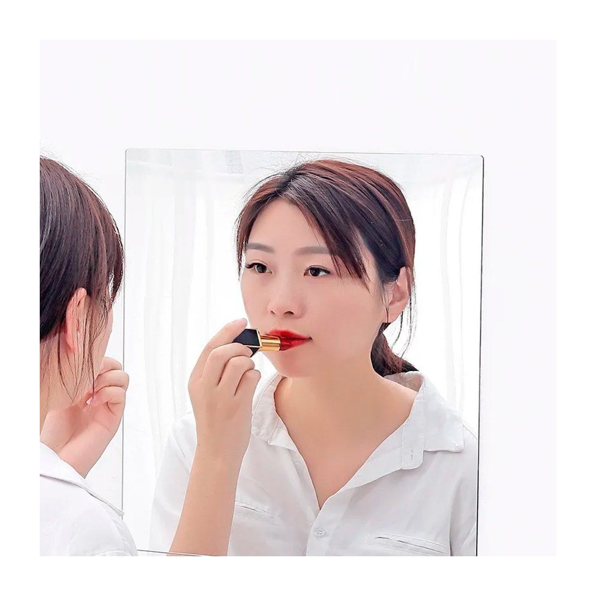 GRETAIL - Espejo Adhesivo Cuadrado Decorativo 30cm x 30cm