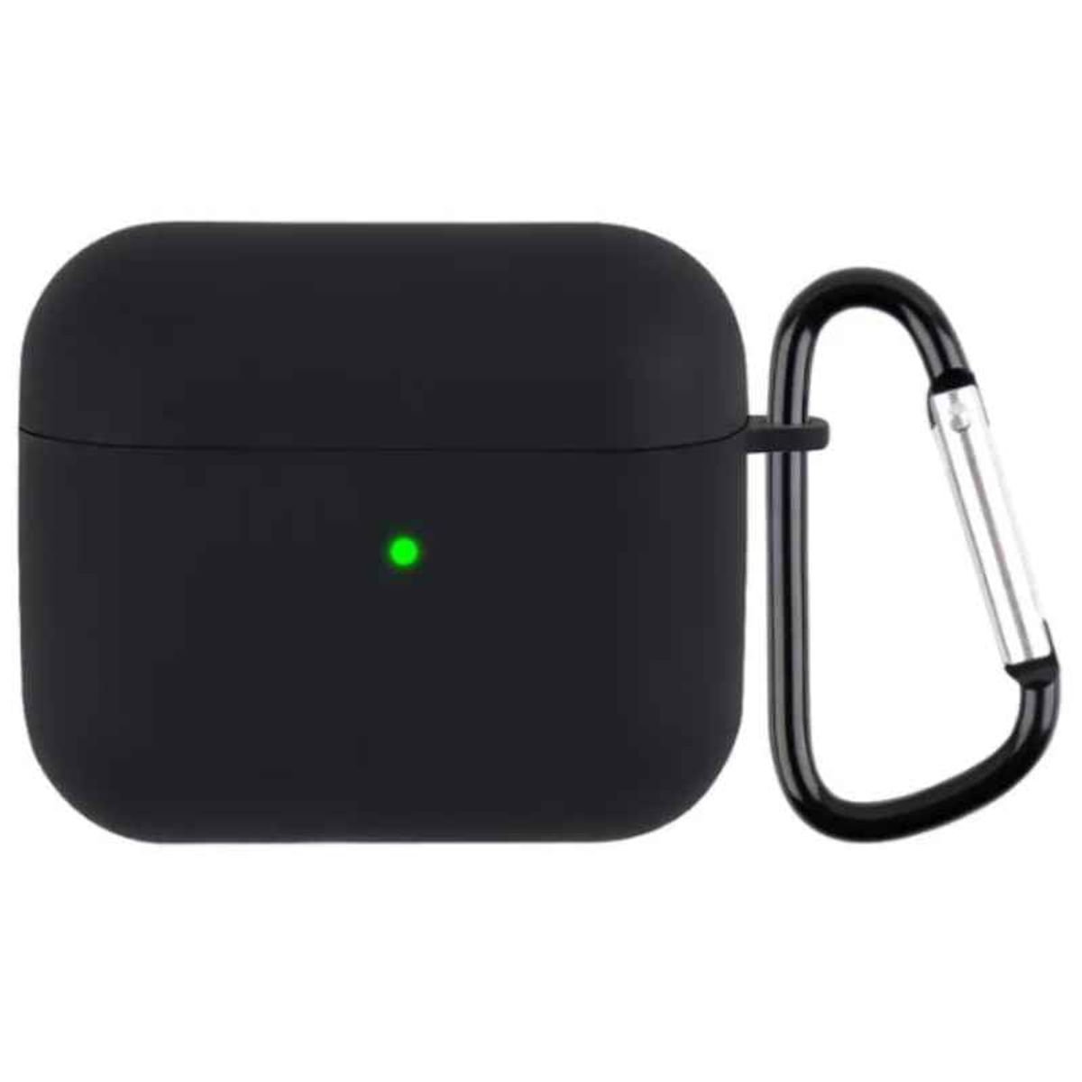 GENERICO - Case Protector de Silicona para Audífonos Apple Airpods 3 color Negro