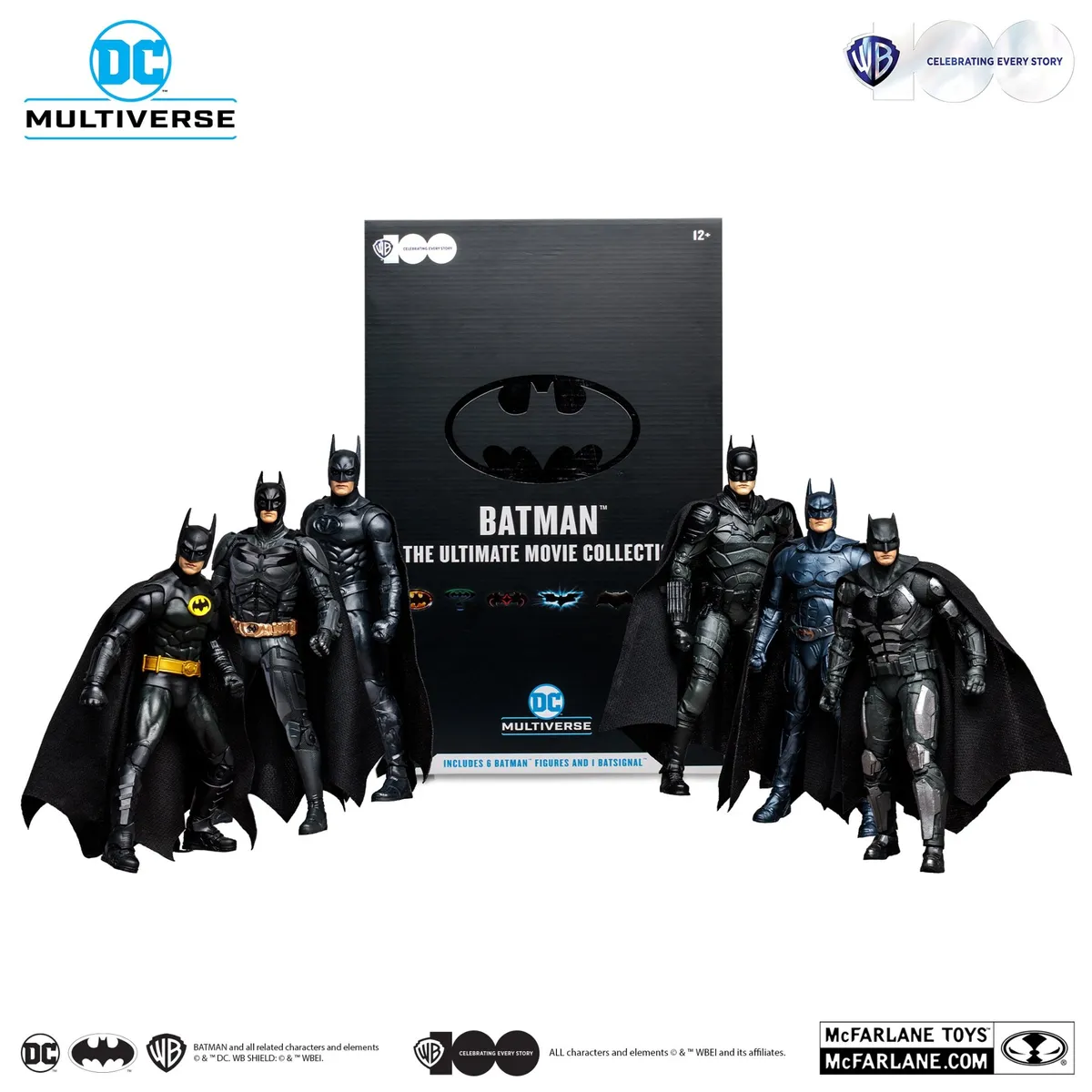 MCFARLANE - Batman The Ultimate Movie Collection Pack 6 Mcfarlane