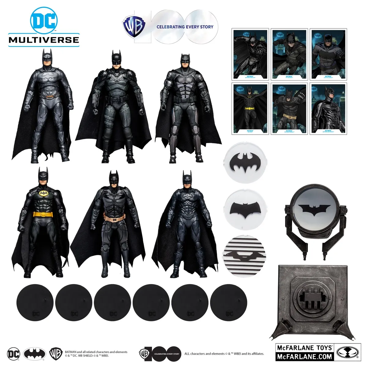 MCFARLANE - Batman The Ultimate Movie Collection Pack 6 Mcfarlane