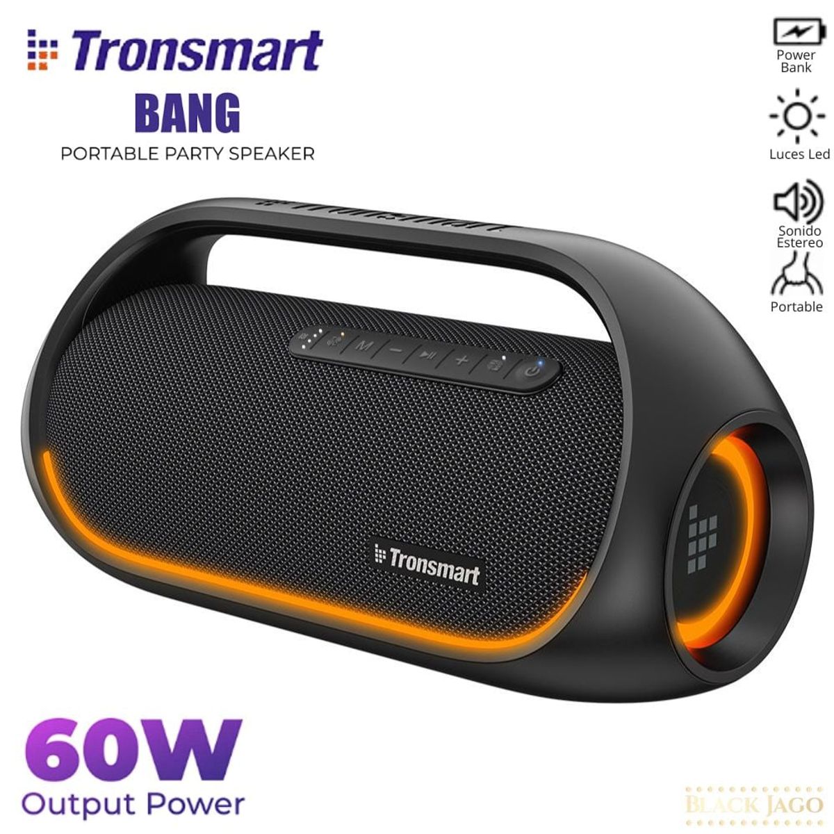 TRONSMART - Parlante Tronsmart Bang Portatil ORIGINAL