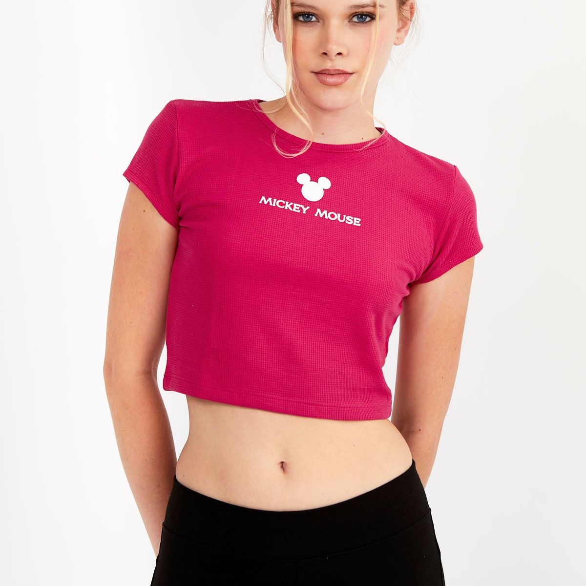 DISNEY - Crop Top Mickey Mouse Mujer