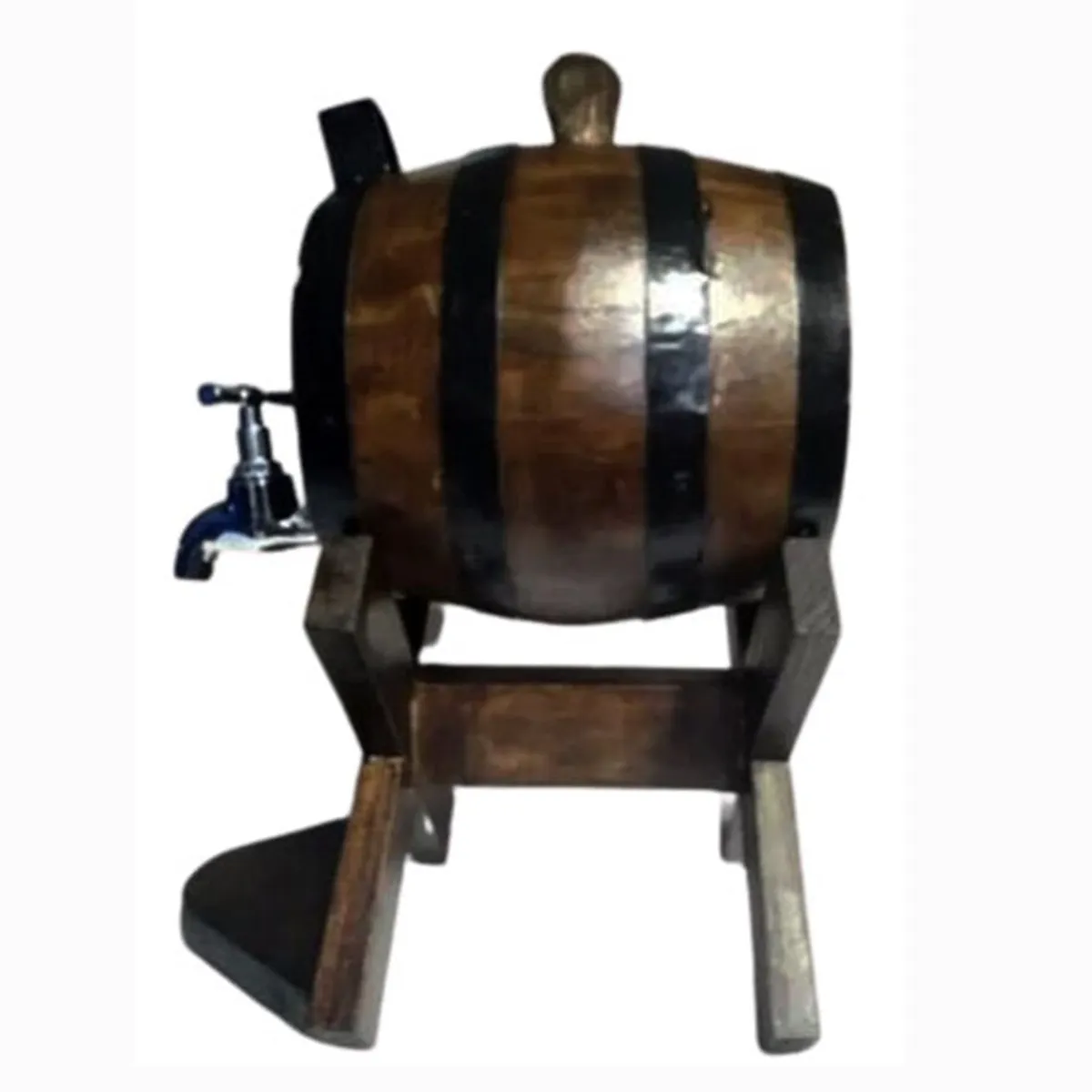 GENERICO - Barril de madera Bar comedor cerveza vinos 5 litros