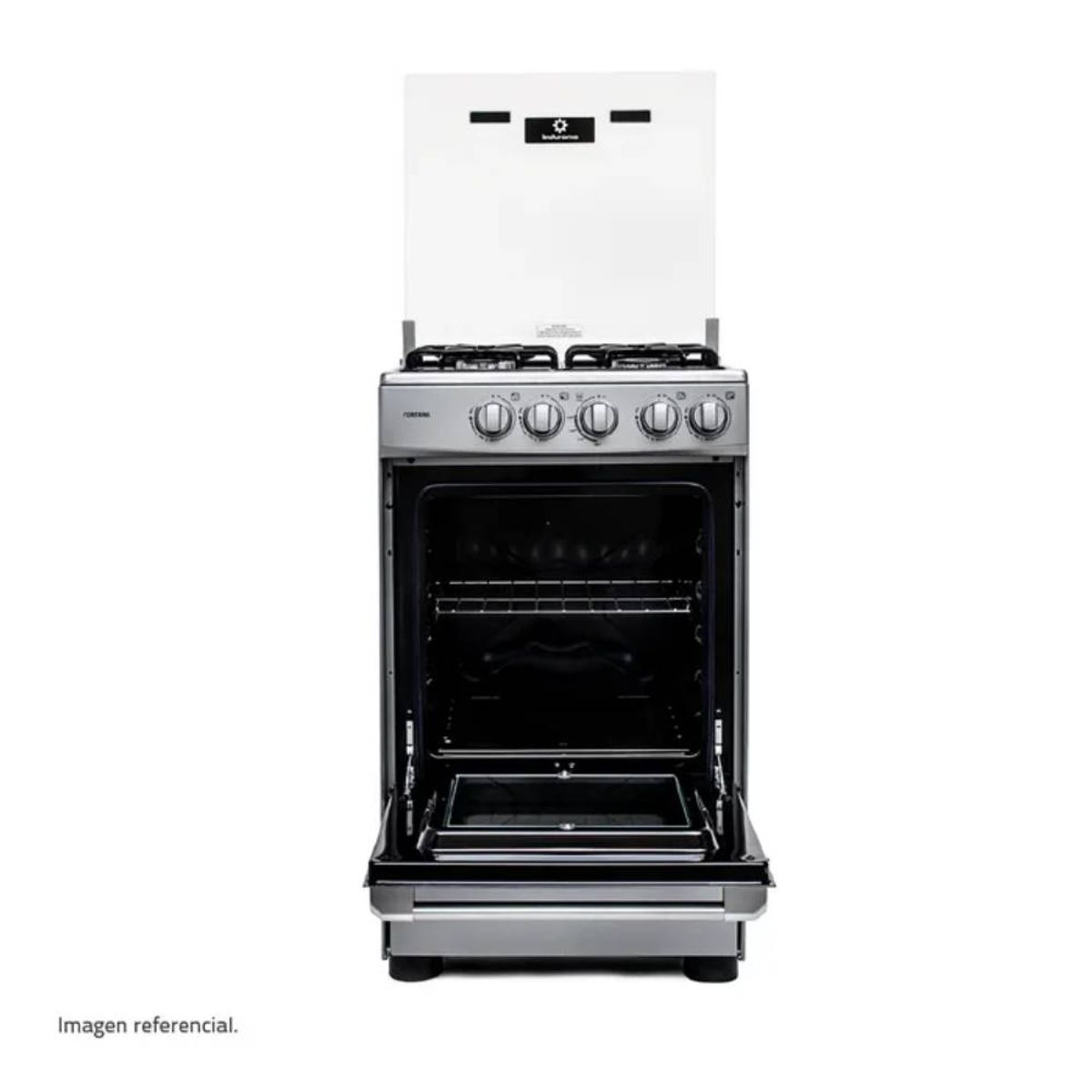 INDURAMA - Cocina a Gas INDURAMA 4 Quemadores FONTANA Gris