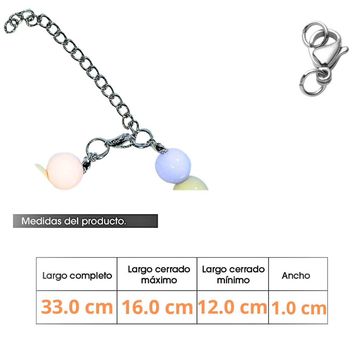 GENERICO - COLLAR PERLAS DE COLORES MASCOTA PERRO GATO - GATITO