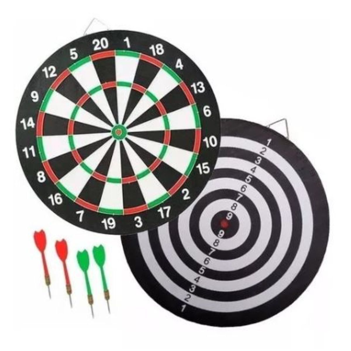 GENERICO - Juego De Tiro Al Blanco Dart Grande 6 Dardos Original