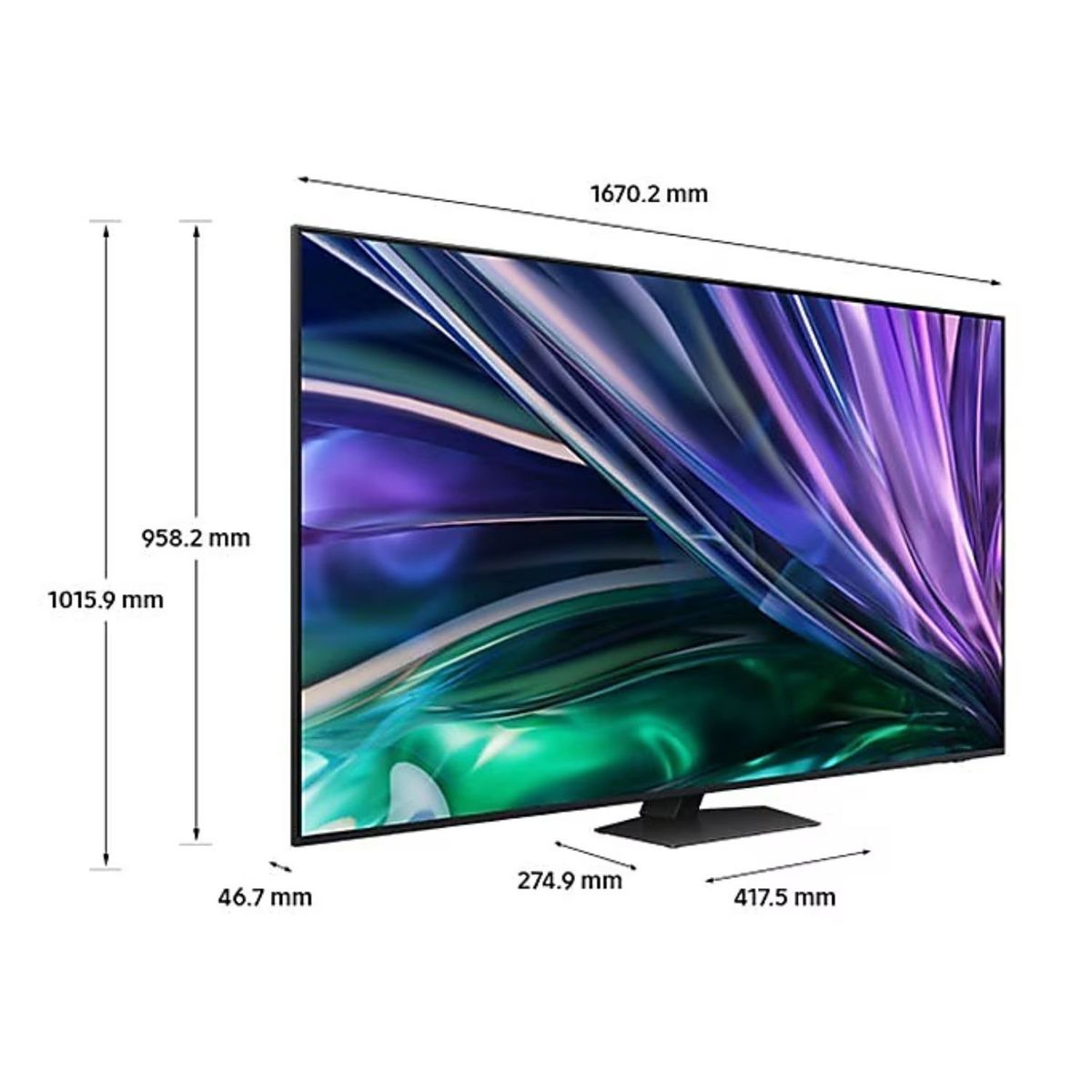 SAMSUNG - Televisor Samsung Neo Qled 75'' 4k 75QN85D Tizen Os Smart Tv - Nuevo 2024