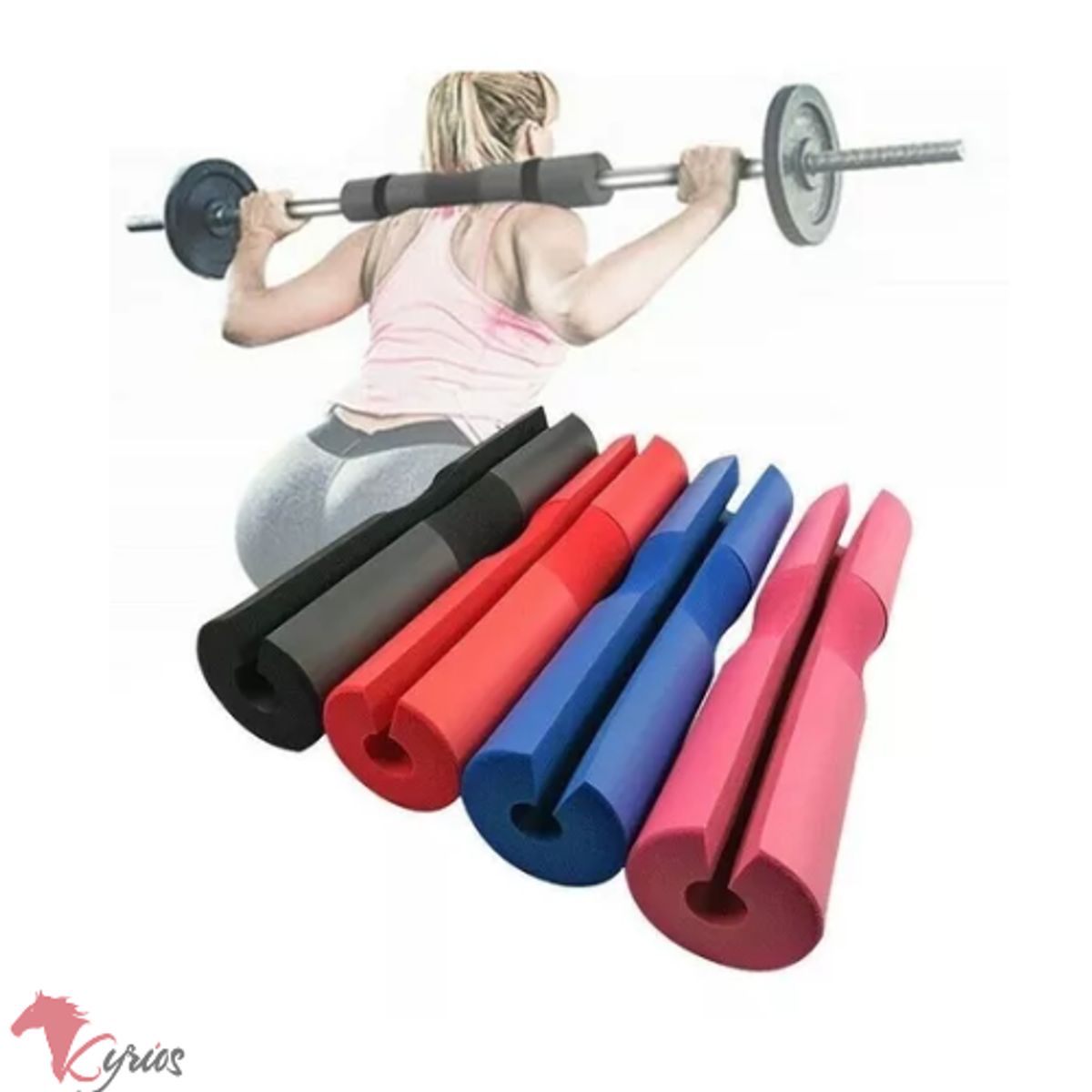 GENERICO - Almohadilla Protector De Barra Sin Diseño