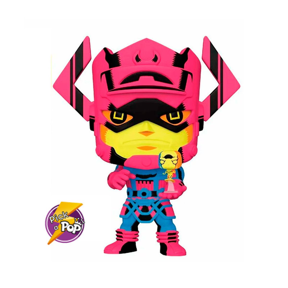 FUNKO - GALACTUS Y SILVER SURFER 4 FANTASTICOS JUMBO