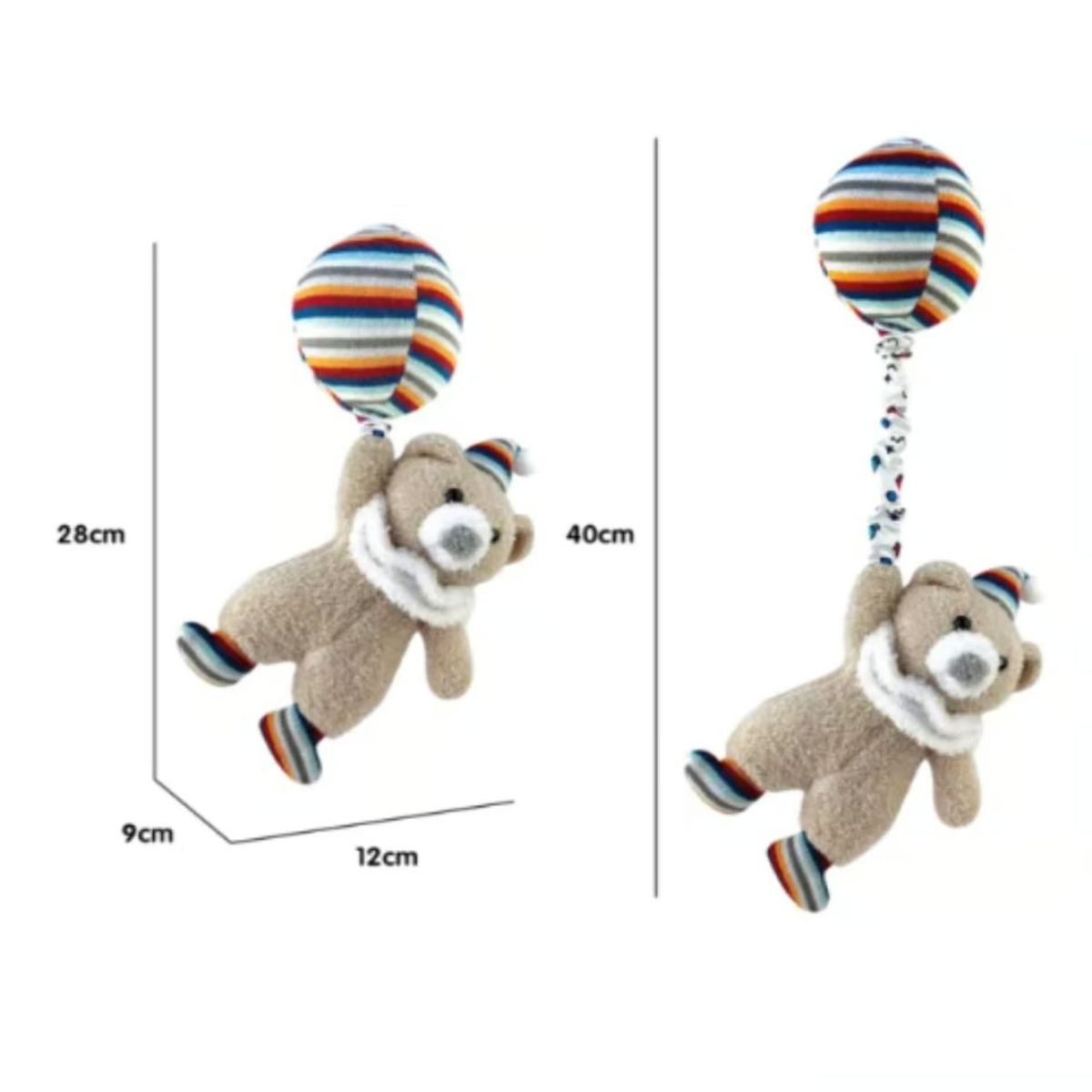 GENERICO - Peluche de apego con sonido de oso