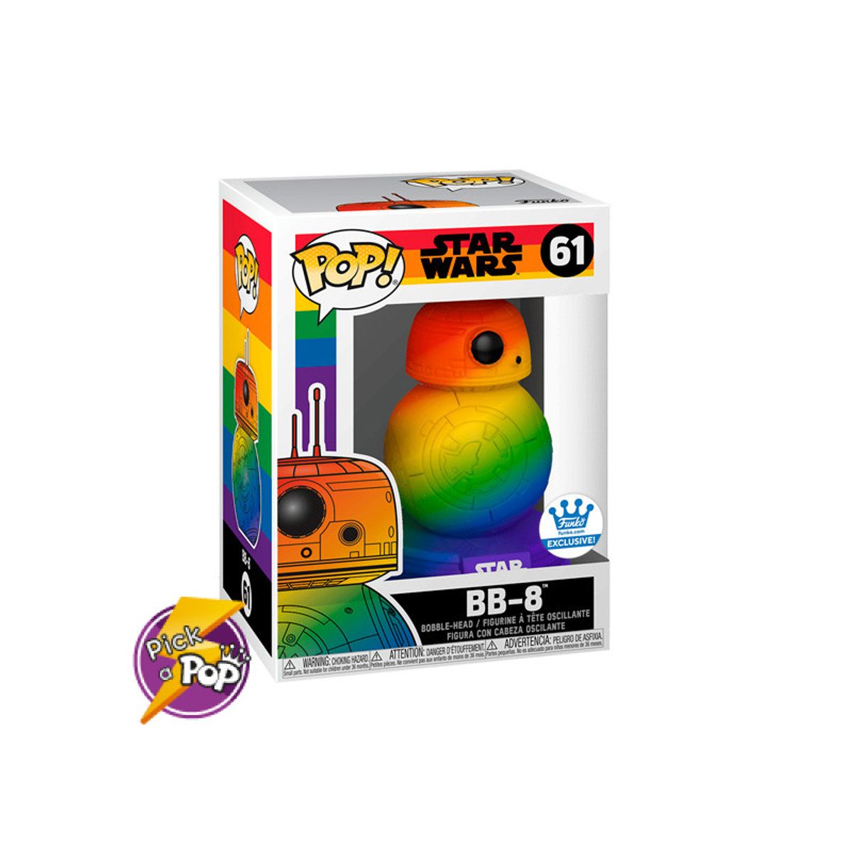 FUNKO - STAR WARS BB-8 PRIDE FUNKO POP
