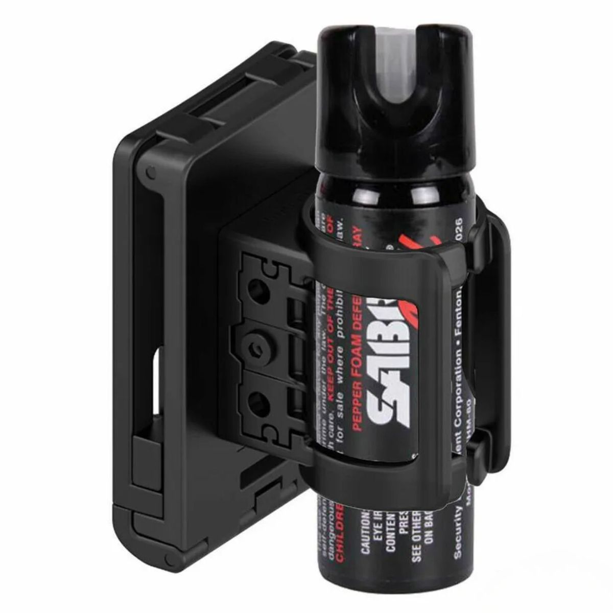 USA TOOL - Soporte de cinturón táctico con clip para linterna y bastón