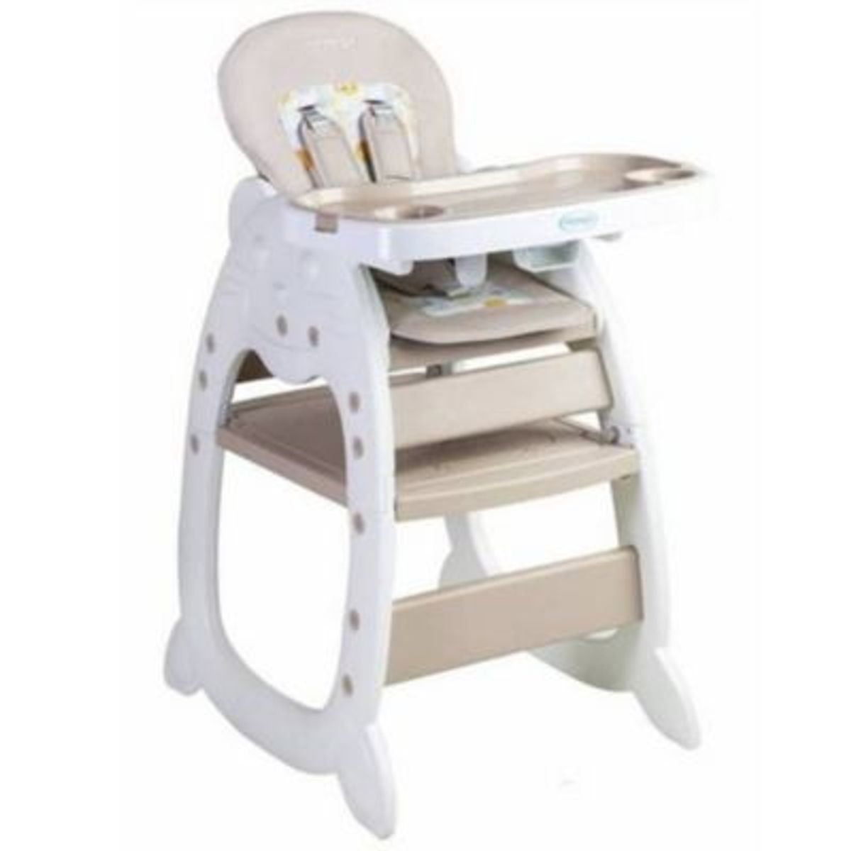 VOYAGE - Silla de Comer Gato 3 en 1 Beige
