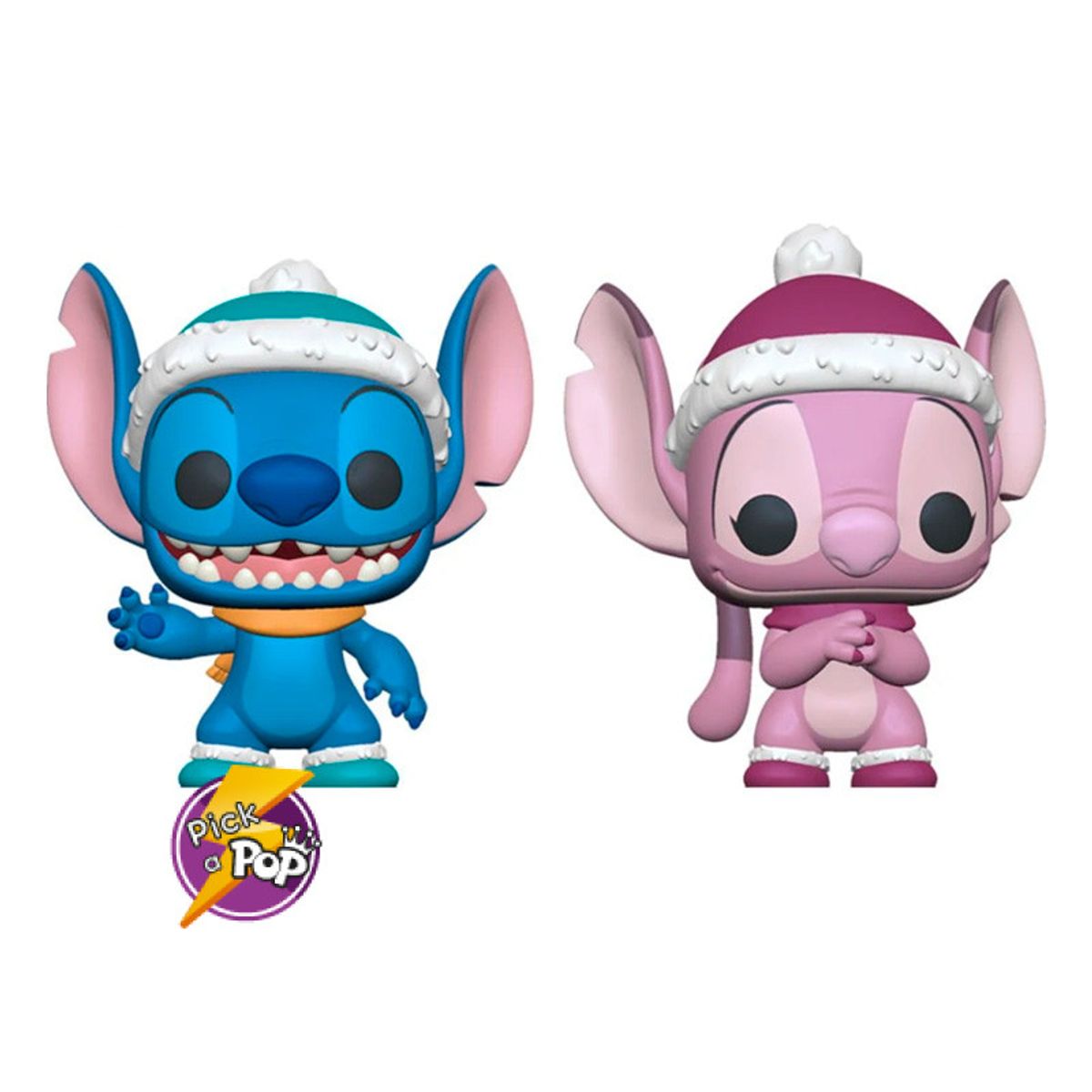 FUNKO - STITCH Y ANGEL WINTER FUNKO POP NAVIDAD