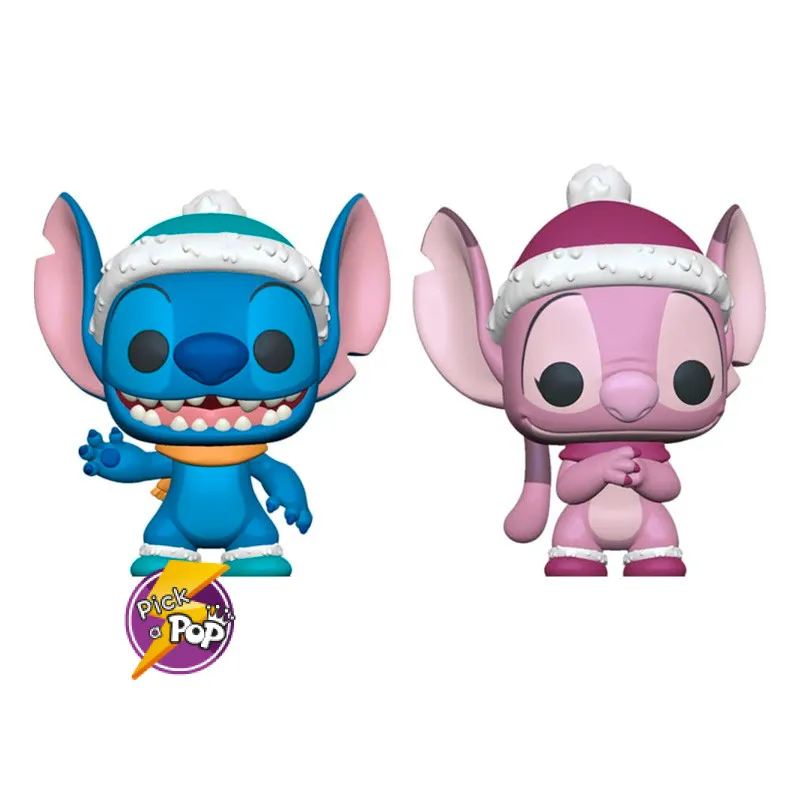FUNKO - STITCH Y ANGEL WINTER FUNKO POP NAVIDAD