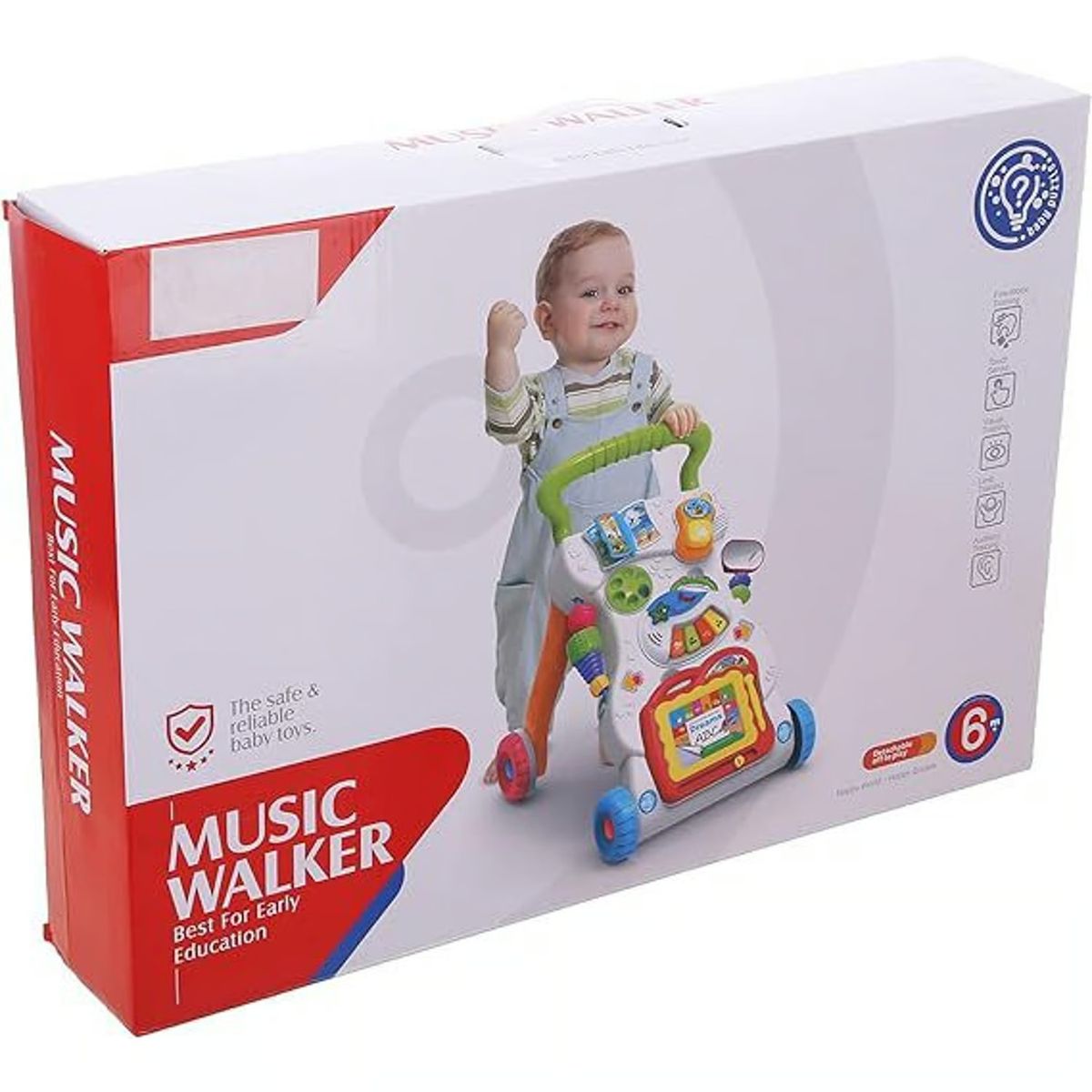 HUANGER - Caminador y Andadera Musical para Bebé