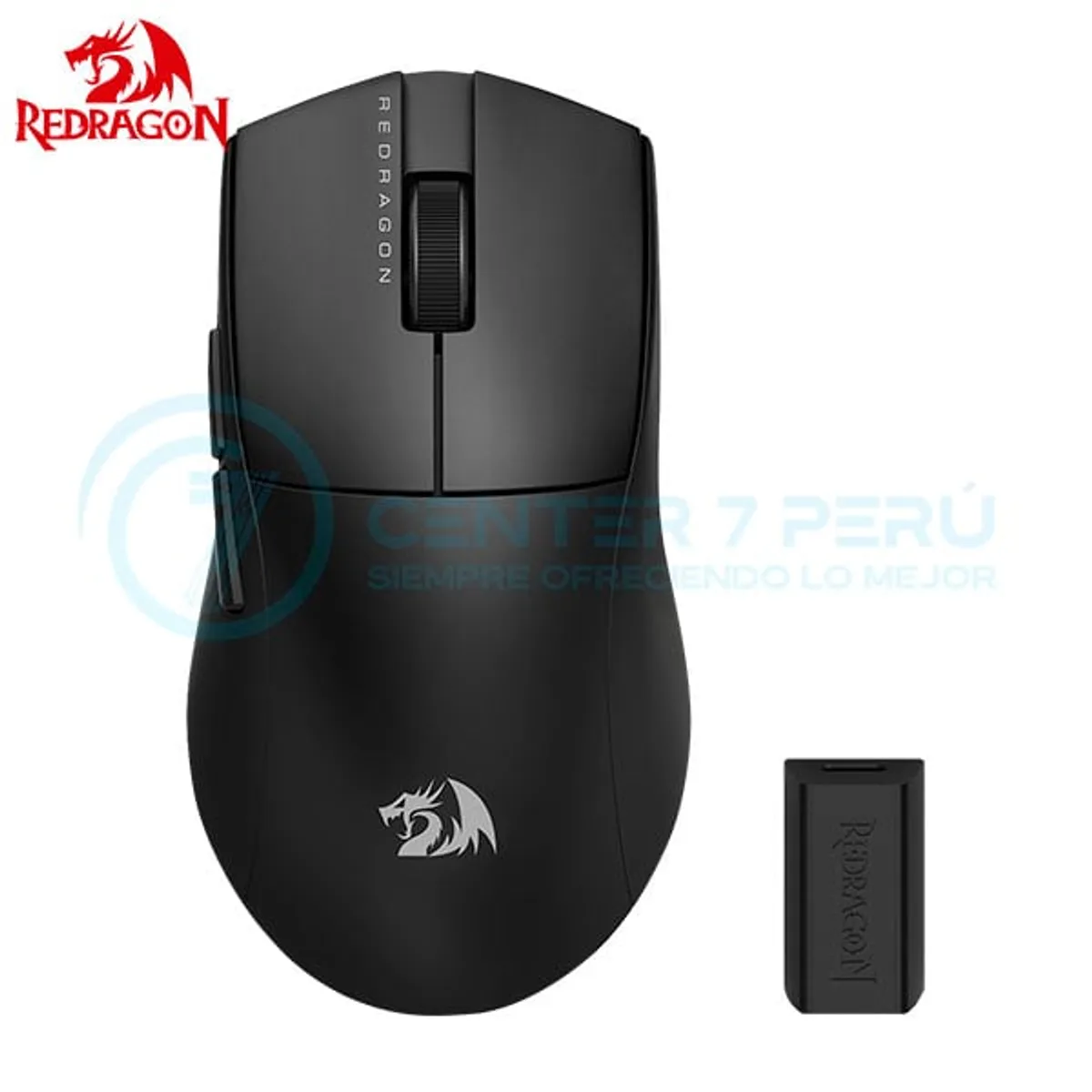REDRAGON - Mouse Redragon K1NG PRO 4K HZ Wireless Black
