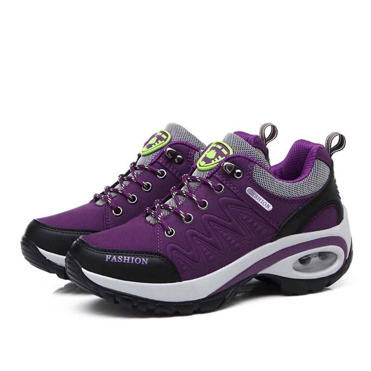 SHANDIAN - Zapatillas Plataforma Aire Mujer Violeta