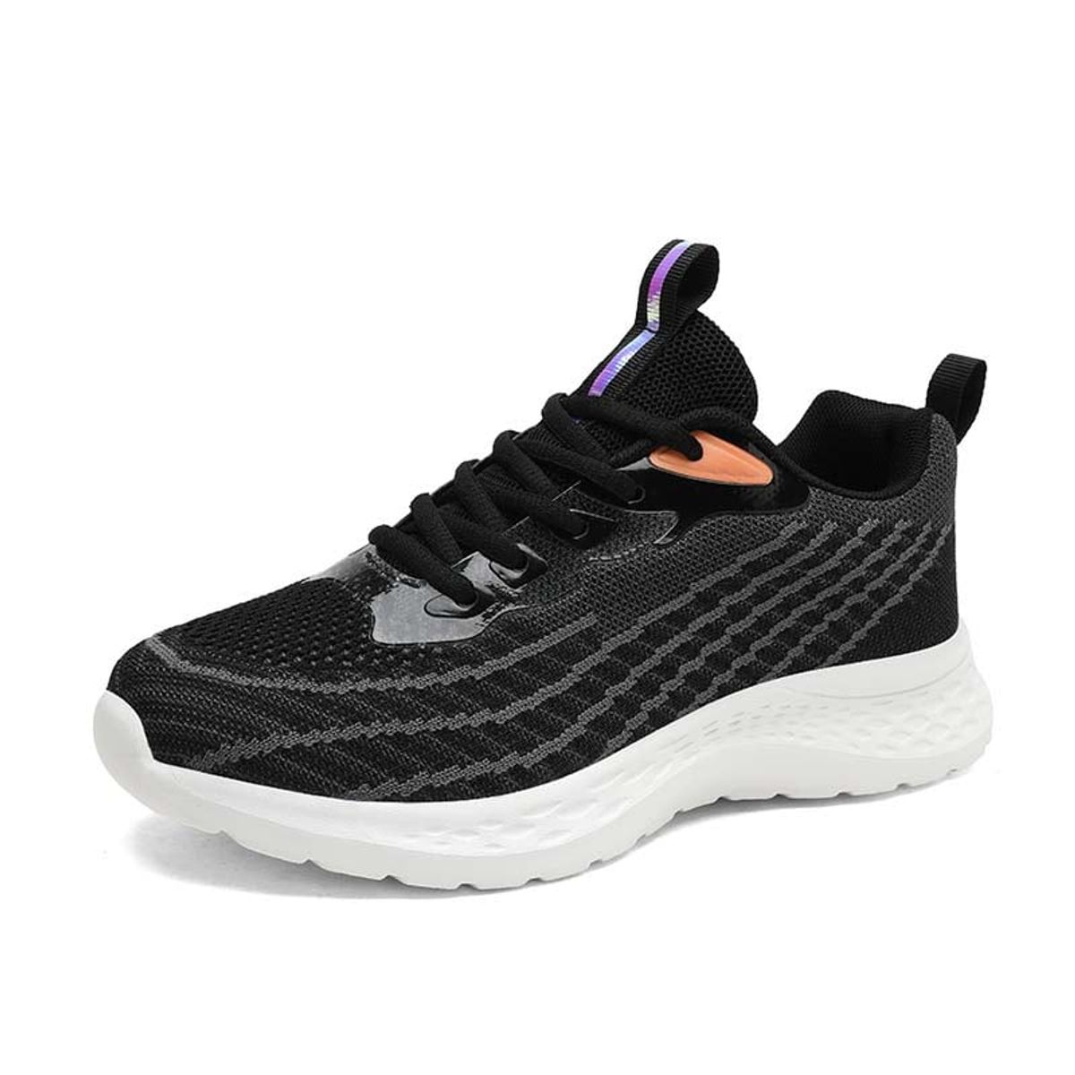 SHANDIAN - Zapatillas Running Mujer Negro
