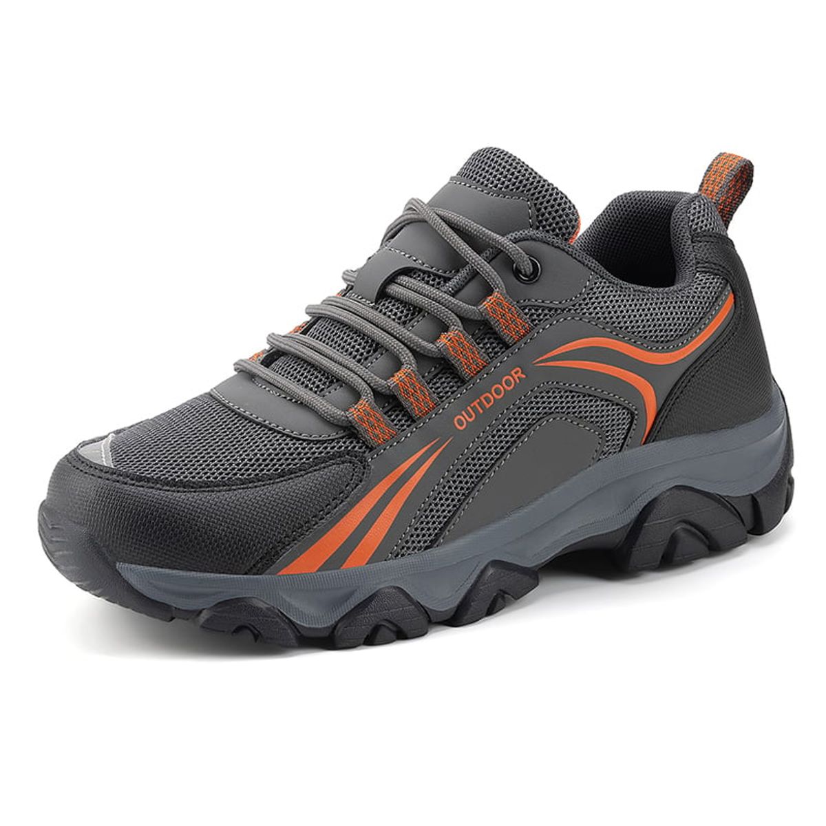 SHANDIAN - Zapatillas Outdoor Deportivos Hombre Negro