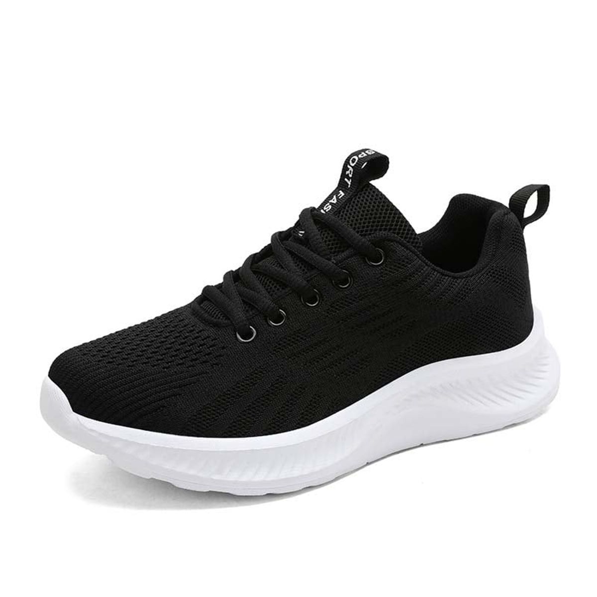 SHANDIAN - Zapatillas Running Mujer Negro