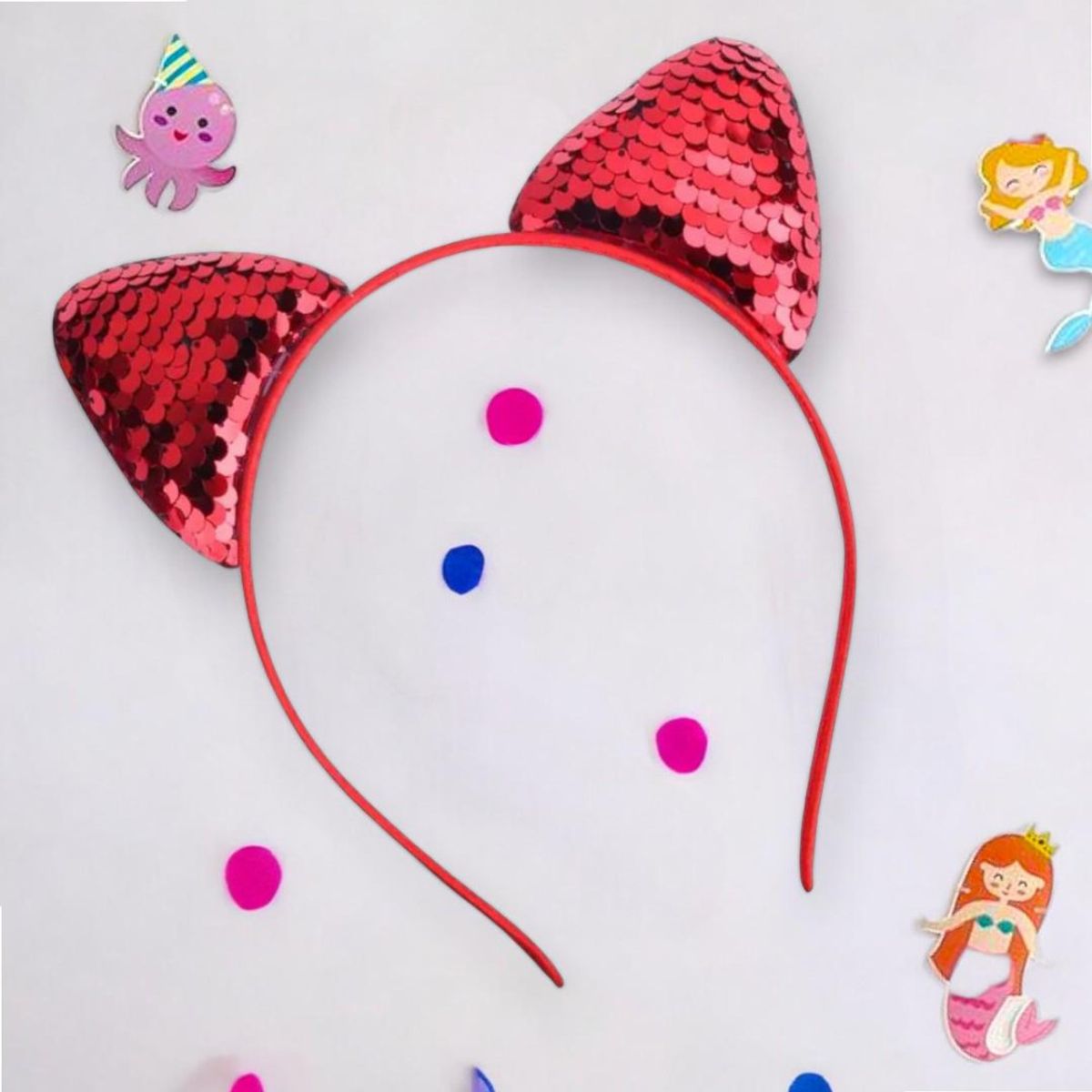 GENERICO - VINCHA PARA NIÑA DE SIRENA ARIEL UNICORNIO