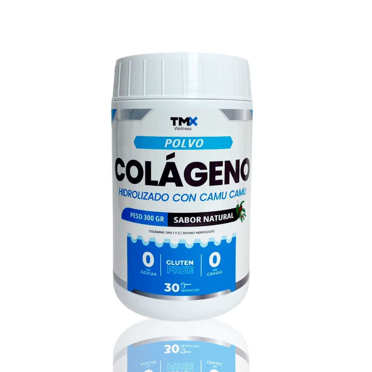 GENERICO - Colageno Hidrolizado Con Camu Camu Tmx Wellness 30Serv
