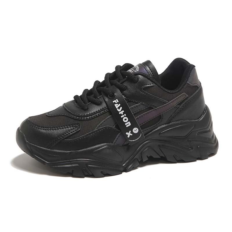 SHANDIAN - Zapatillas Plataforma Mujer Amarillo