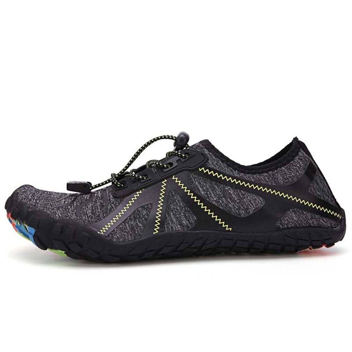 SHANDIAN - Zapatillas Agua Outdoor Hombre Secado Rapido Gris