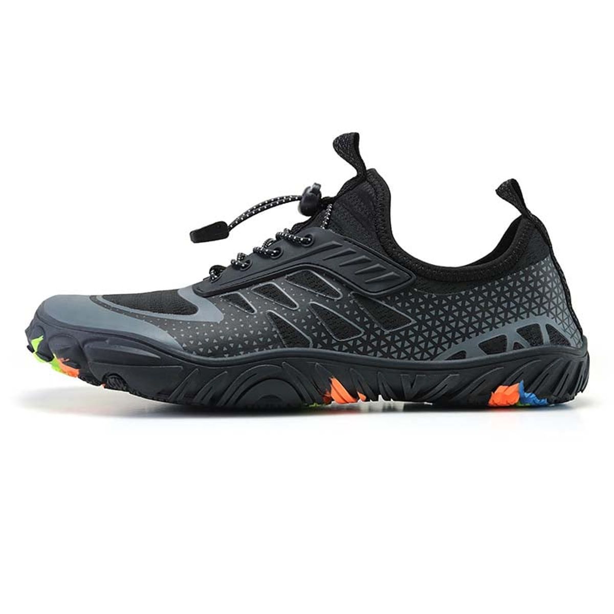 SHANDIAN - Zapatillas Running Plataforma Hombre Blanco-