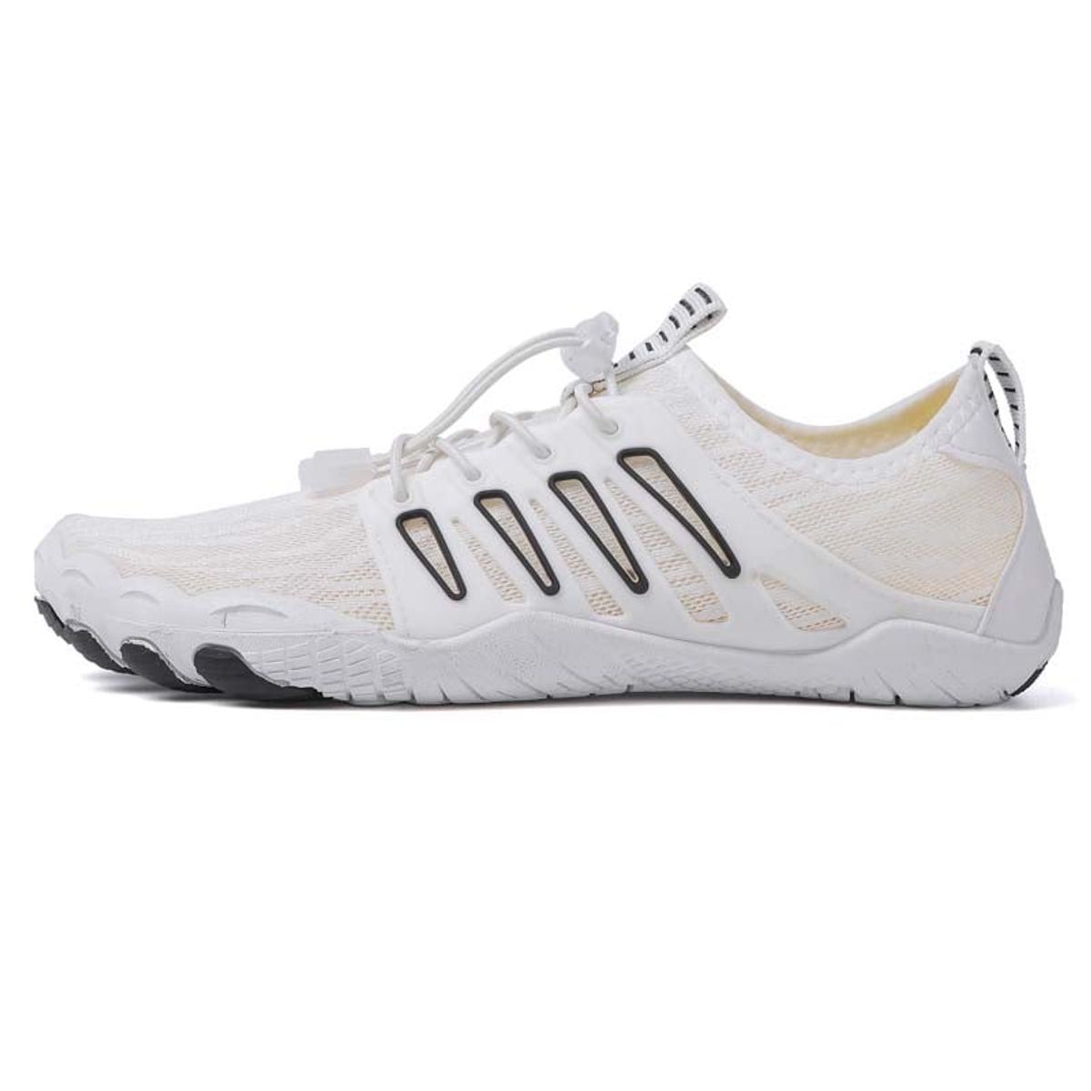 SHANDIAN - Zapatillas Agua Outdoor Hombre Secado Rapido Blanco