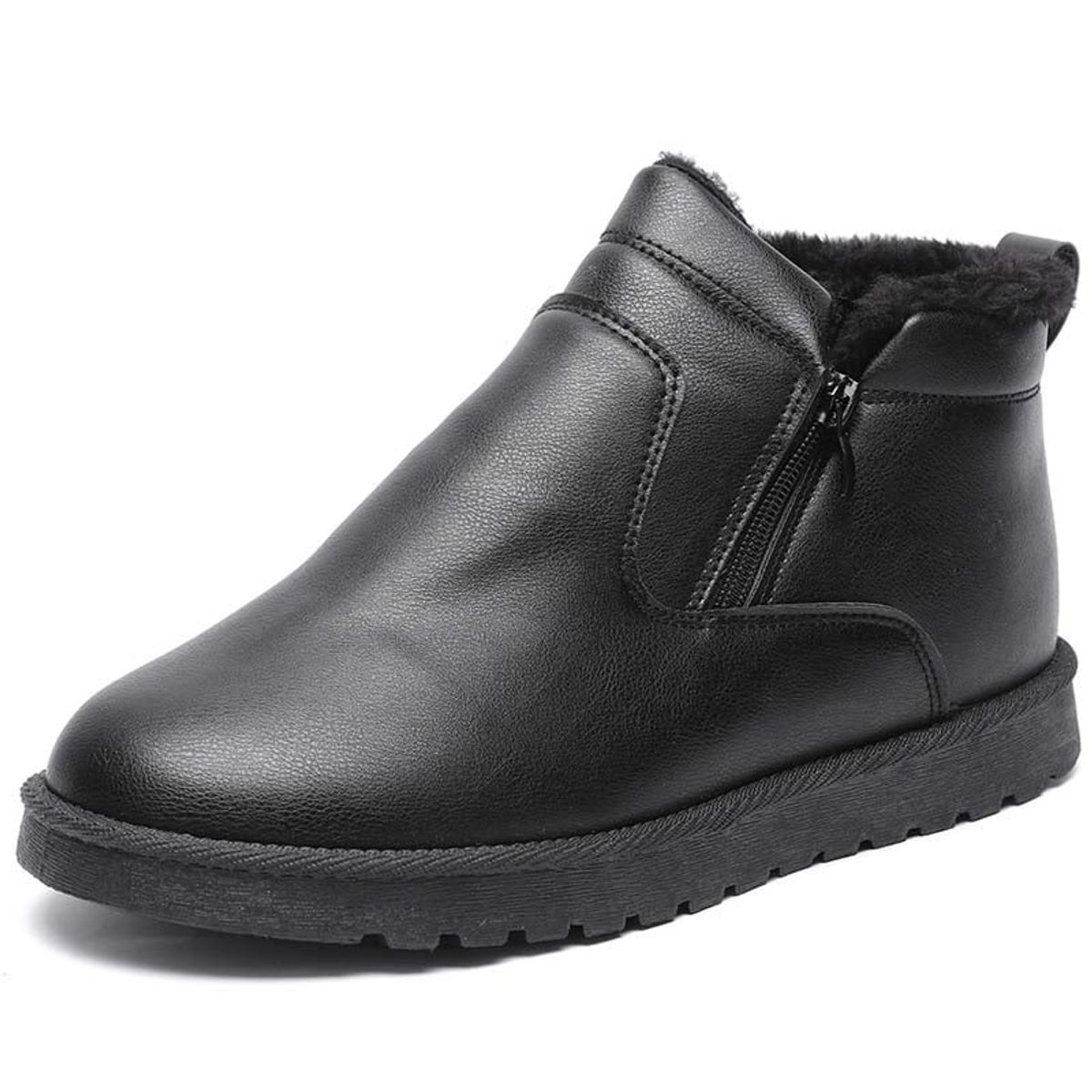 SHANDIAN - Bota temica chiporro mujer zapatos Negro