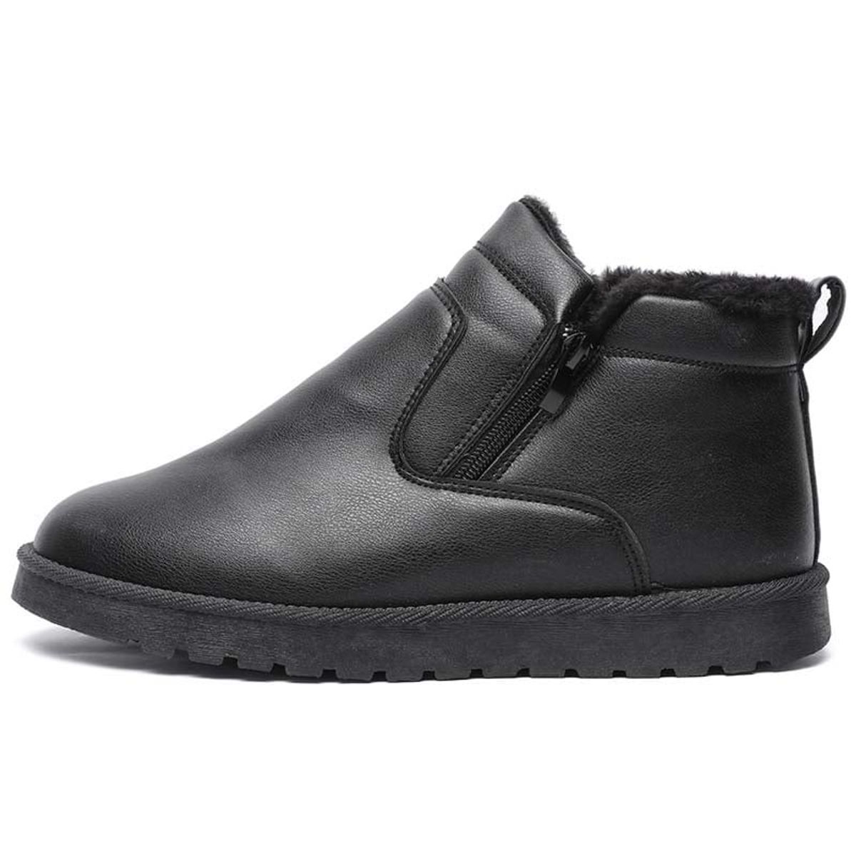 SHANDIAN - Bota temica chiporro mujer zapatos Negro