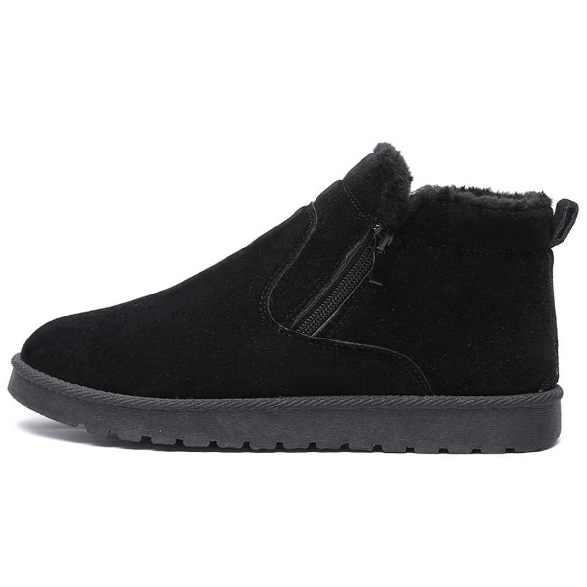 SHANDIAN - Bota temica chiporro mujer zapatos Negro