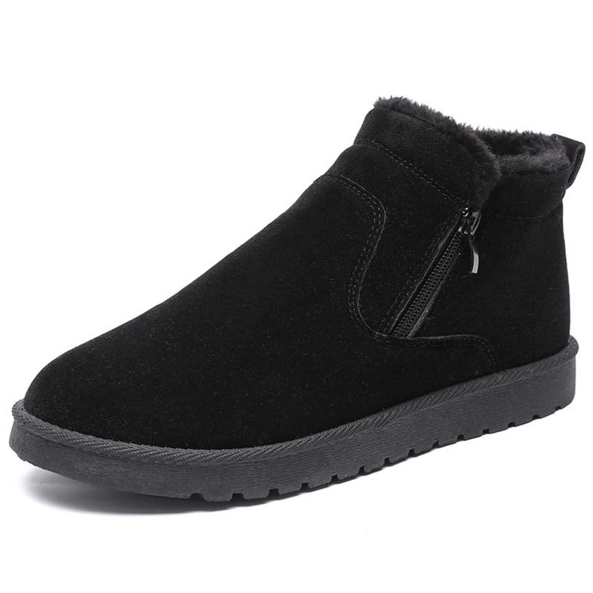 SHANDIAN - Bota temica chiporro mujer zapatos Negro