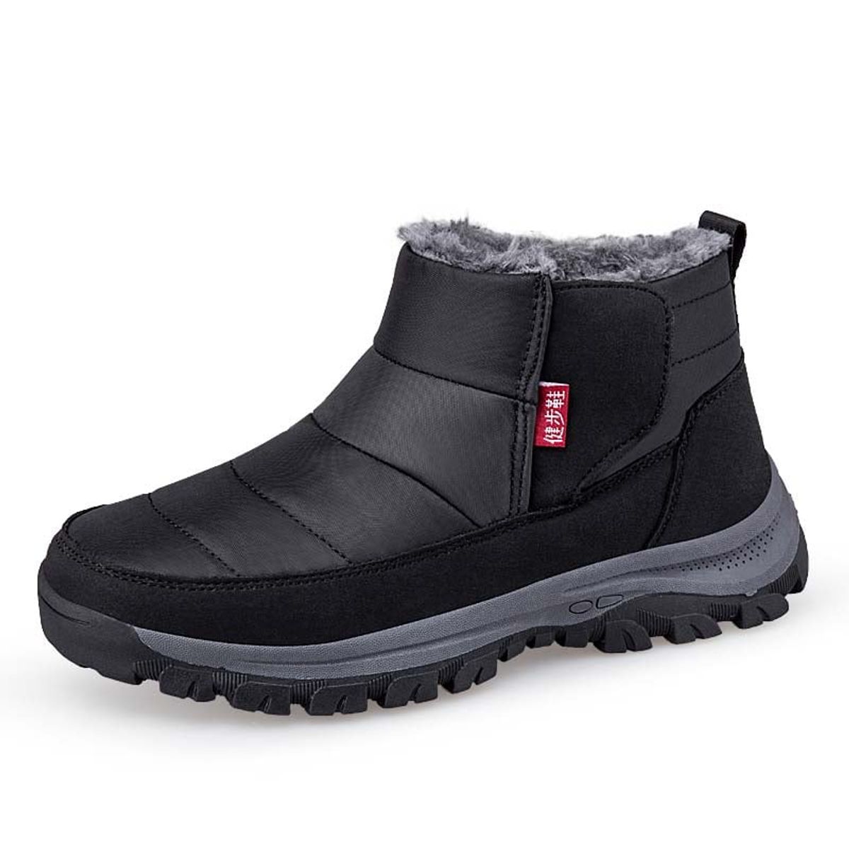 SHANDIAN - Bota temica chiporro mujer zapatos Negro