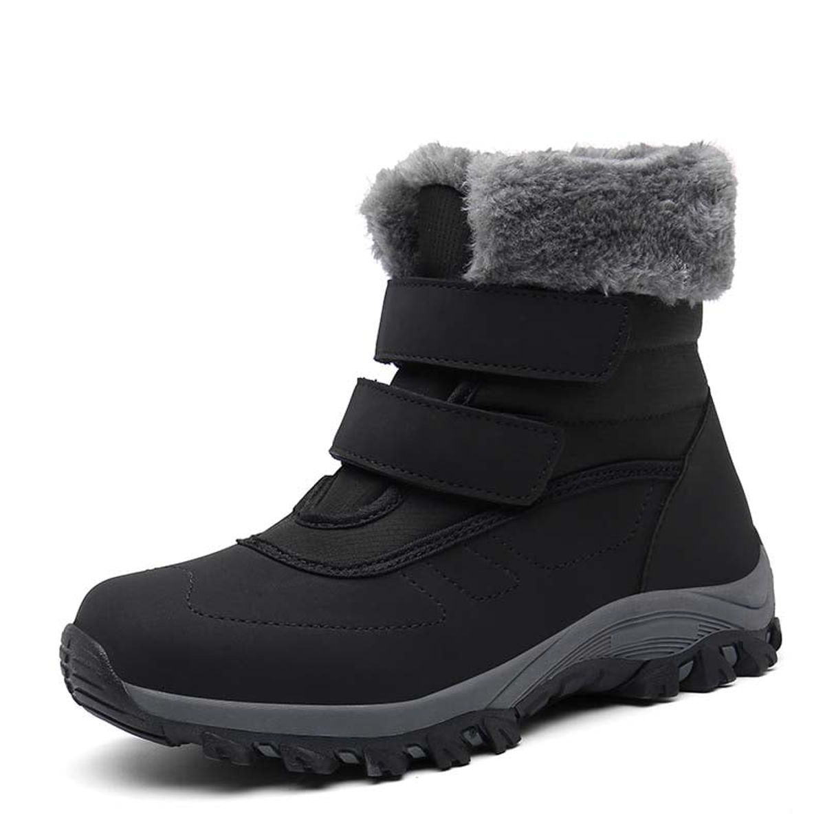 SHANDIAN - Bota temica chiporro mujer zapatos Negro