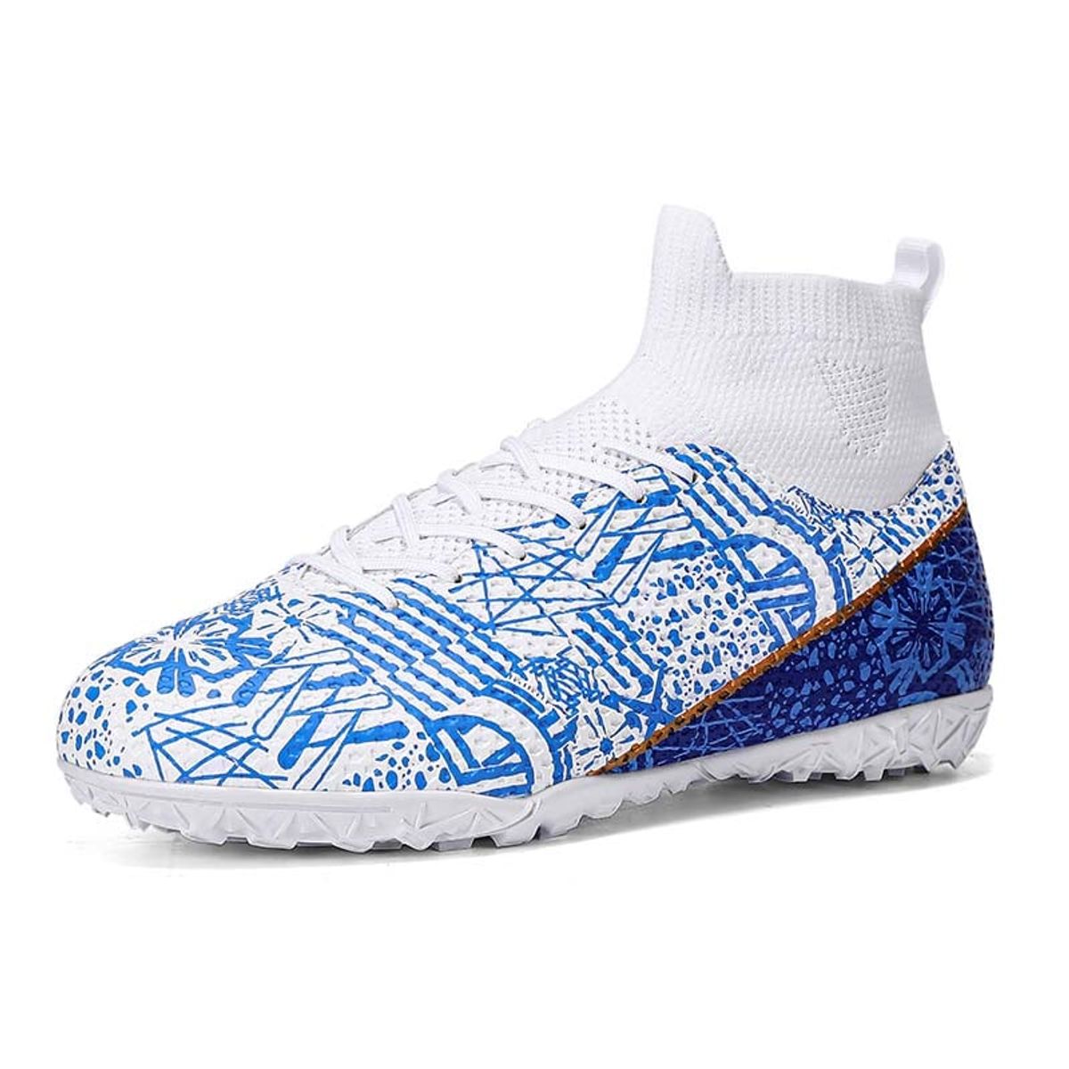 SHANDIAN - Zapatillas Running Plataforma Hombre Blanco-