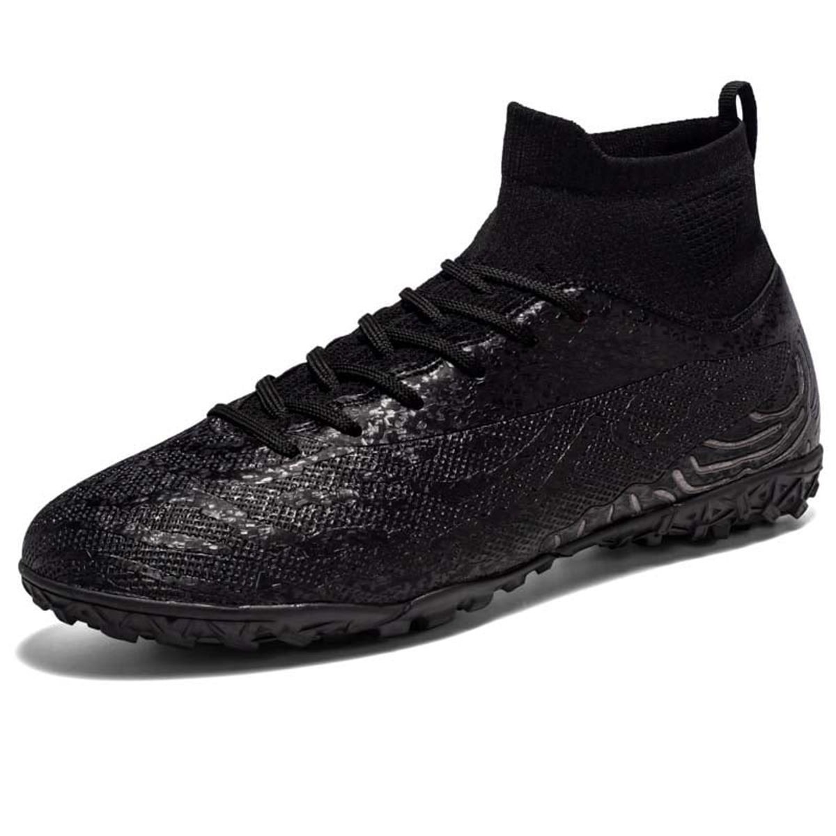 SHANDIAN - Zapatillas de Fútbol Hombre TF zapatos hombre Negro