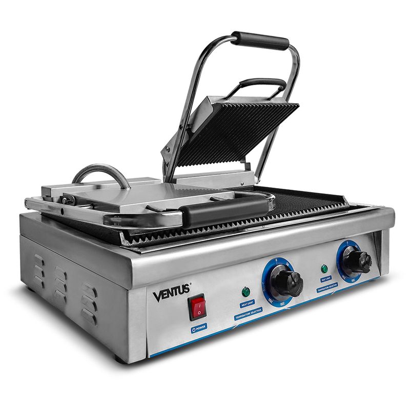 VENTUS - Ventus Panini Grill doble-Manija Anticalor-VCGH-813