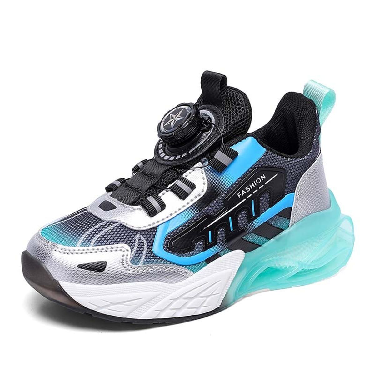 SHANDIAN - Zapatillas Running Plataforma Hombre Blanco-