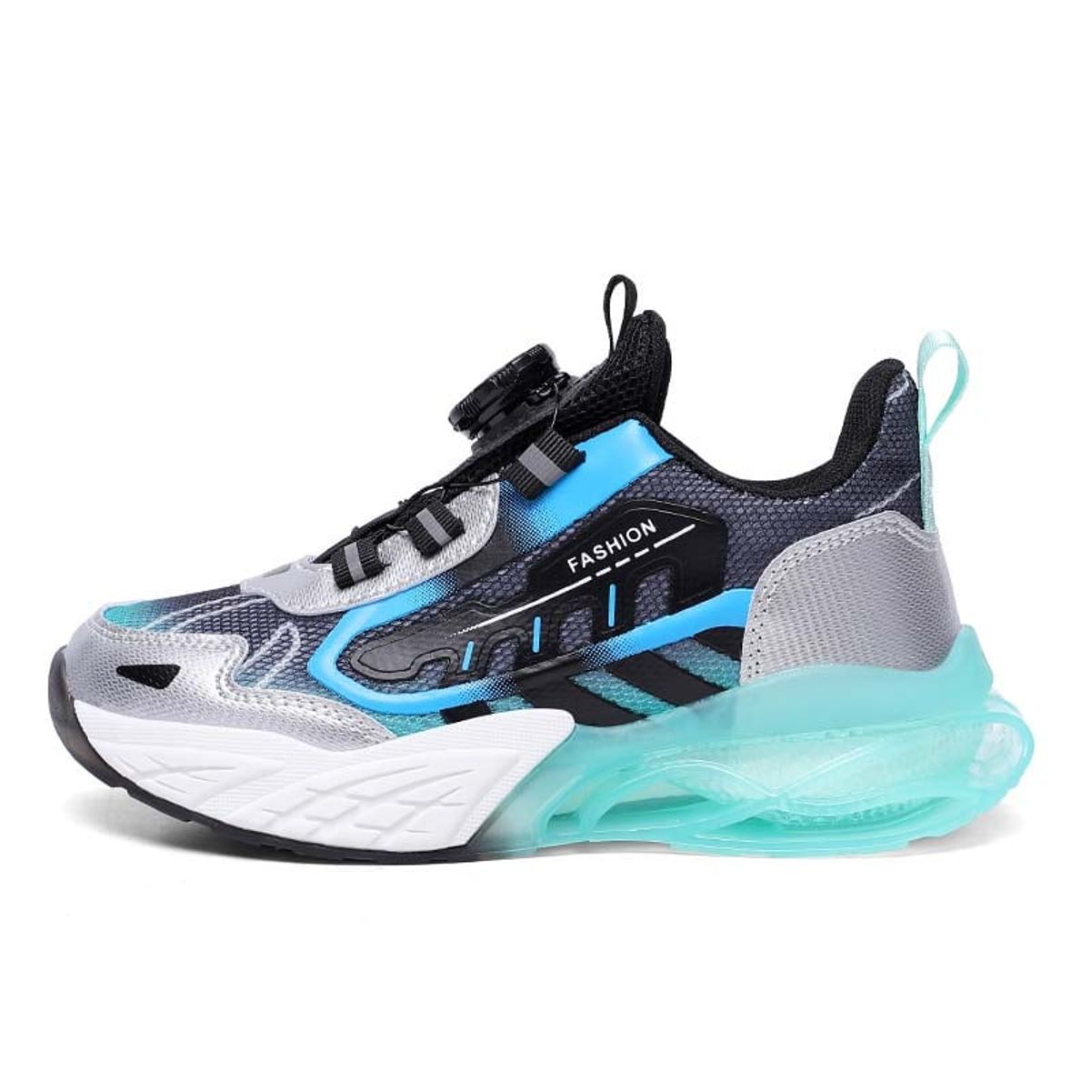 SHANDIAN - Zapatillas Running Plataforma Hombre Blanco-