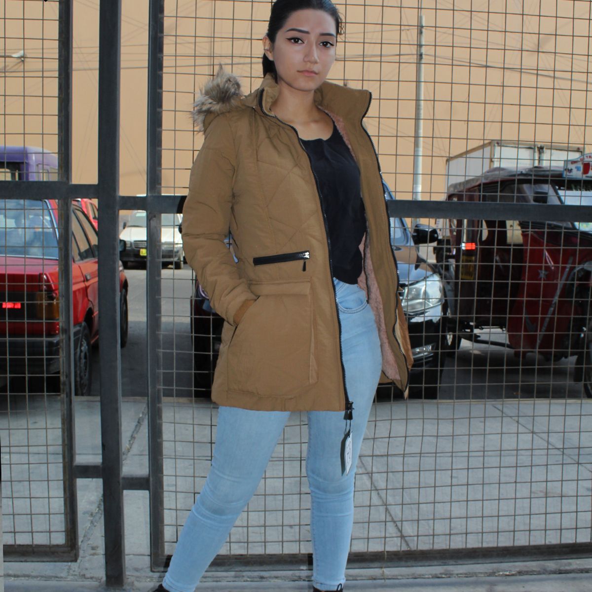 GENERICO - Casaca Parka Abrigo de Invierno para Mujer