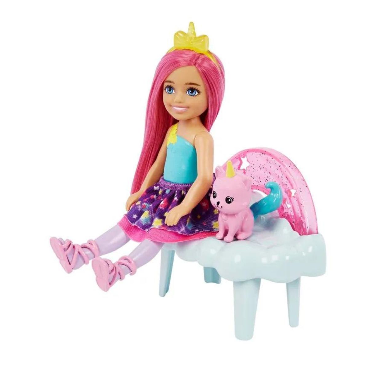 PIXAR - Muñeca Barbie Chelsea Columpio Mágico En Nubes