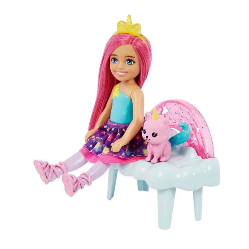 PIXAR - Muñeca Barbie Chelsea Columpio Mágico En Nubes