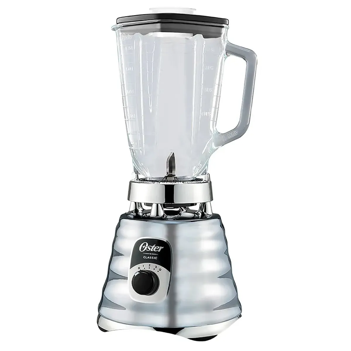 OSTER - Licuadora Oster BLST4655-053 700 Watts Clásica 3 Velocidades Silver